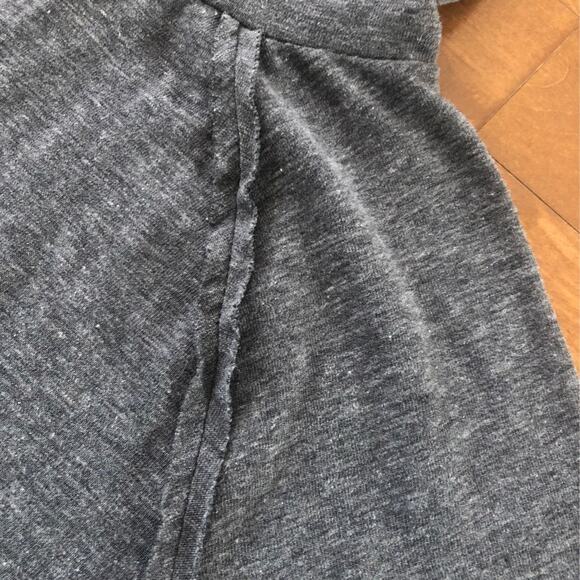 Anthropology ANAMA turtleneck gray high low sweater dress size large - Picture 8 of 12